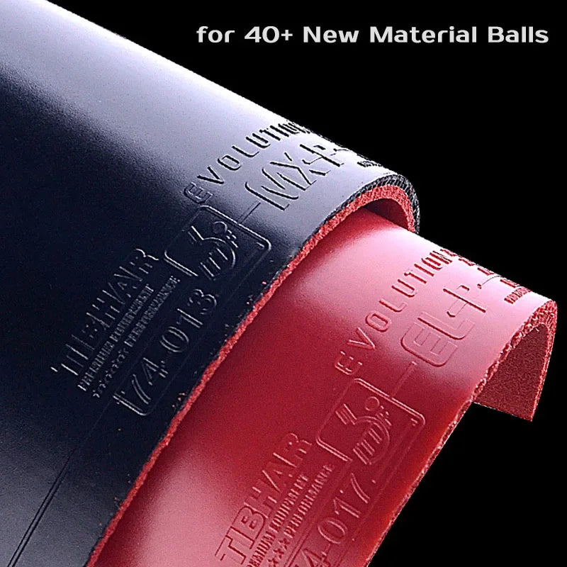 Tibhar-Evolution EL-P Table Tennis Rubber, Professional Non-Toxic Pimples-in Ping Pong Rubber for Quick Attack