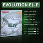 Tibhar-Evolution EL-P Table Tennis Rubber, Professional Non-Toxic Pimples-in Ping Pong Rubber for Quick Attack
